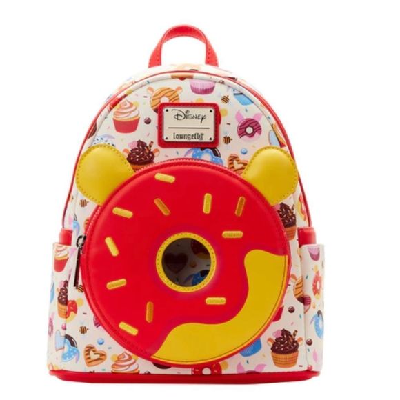Loungefly Handbags - 🍯🍩Winnie the Pooh Sweets “Poohnut” Pocket Mini Backpack!!! 🍯